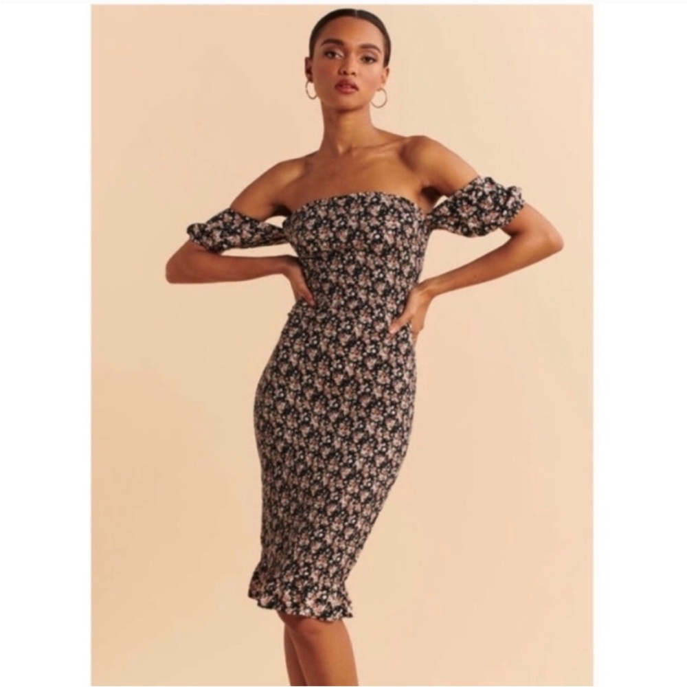 Abercrombie & Fitch BLACK Midi Dress